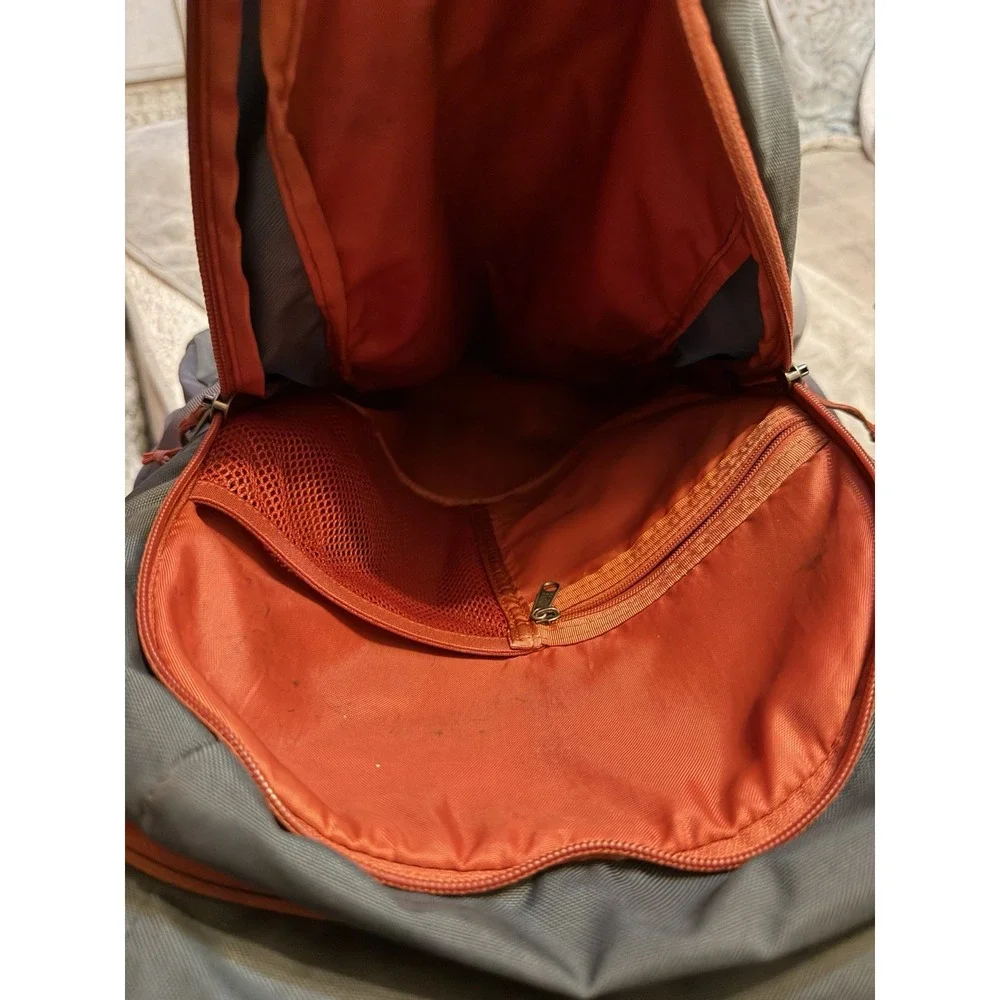 Patagonia Refugio Daypack 28L Backpack Gray Orange Outdoor Hiking Travel Bag